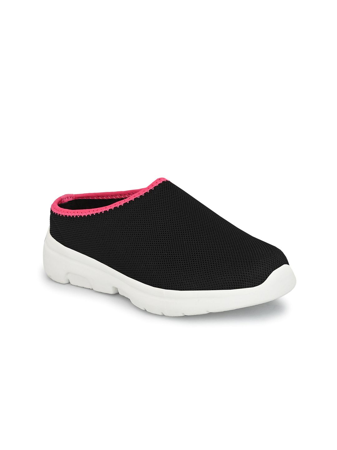 Yuuki Women Black Mesh Walking Non-Marking Shoes Price in India