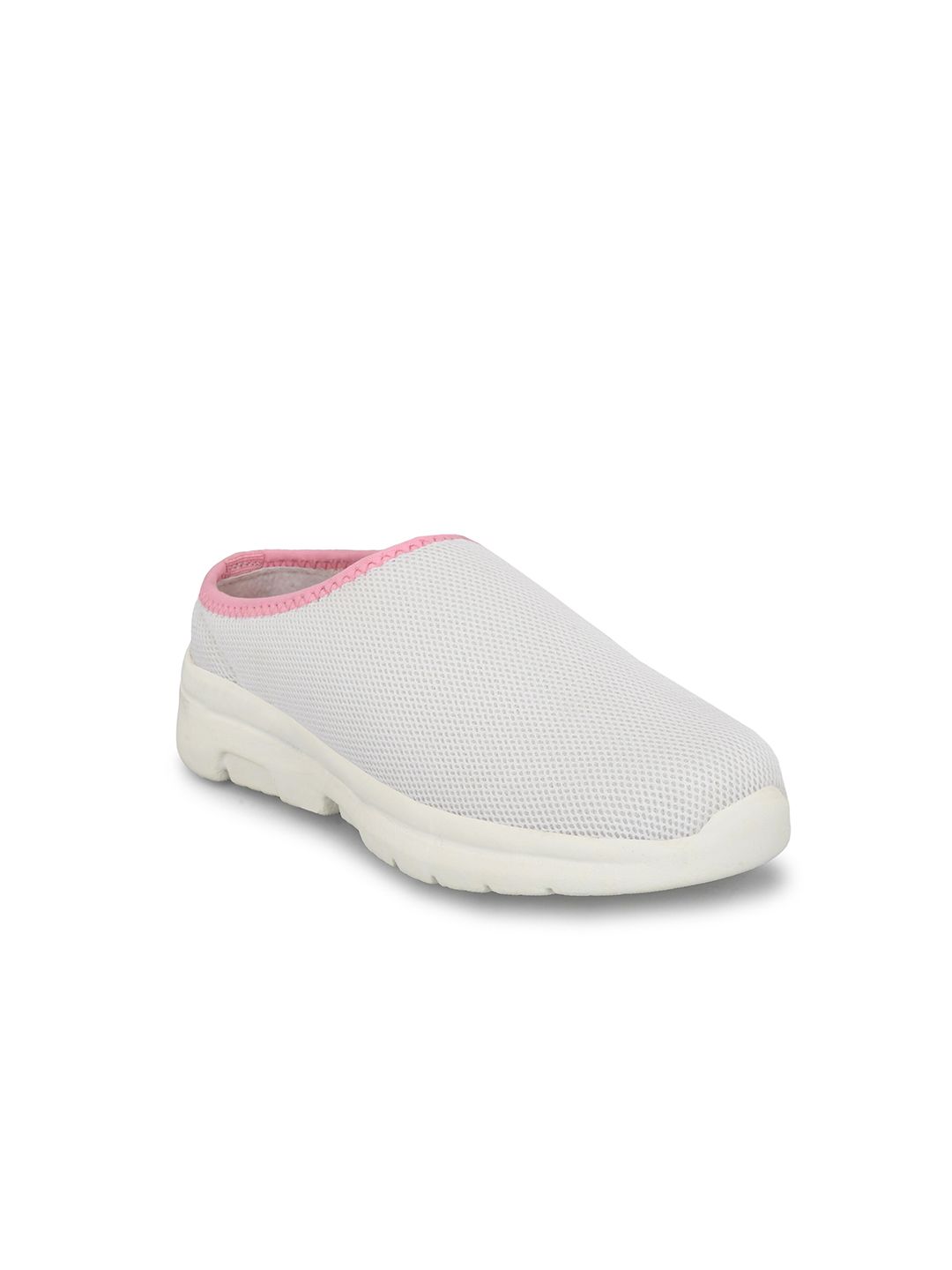 Yuuki Women White Mesh Walking Non-Marking Shoes Price in India