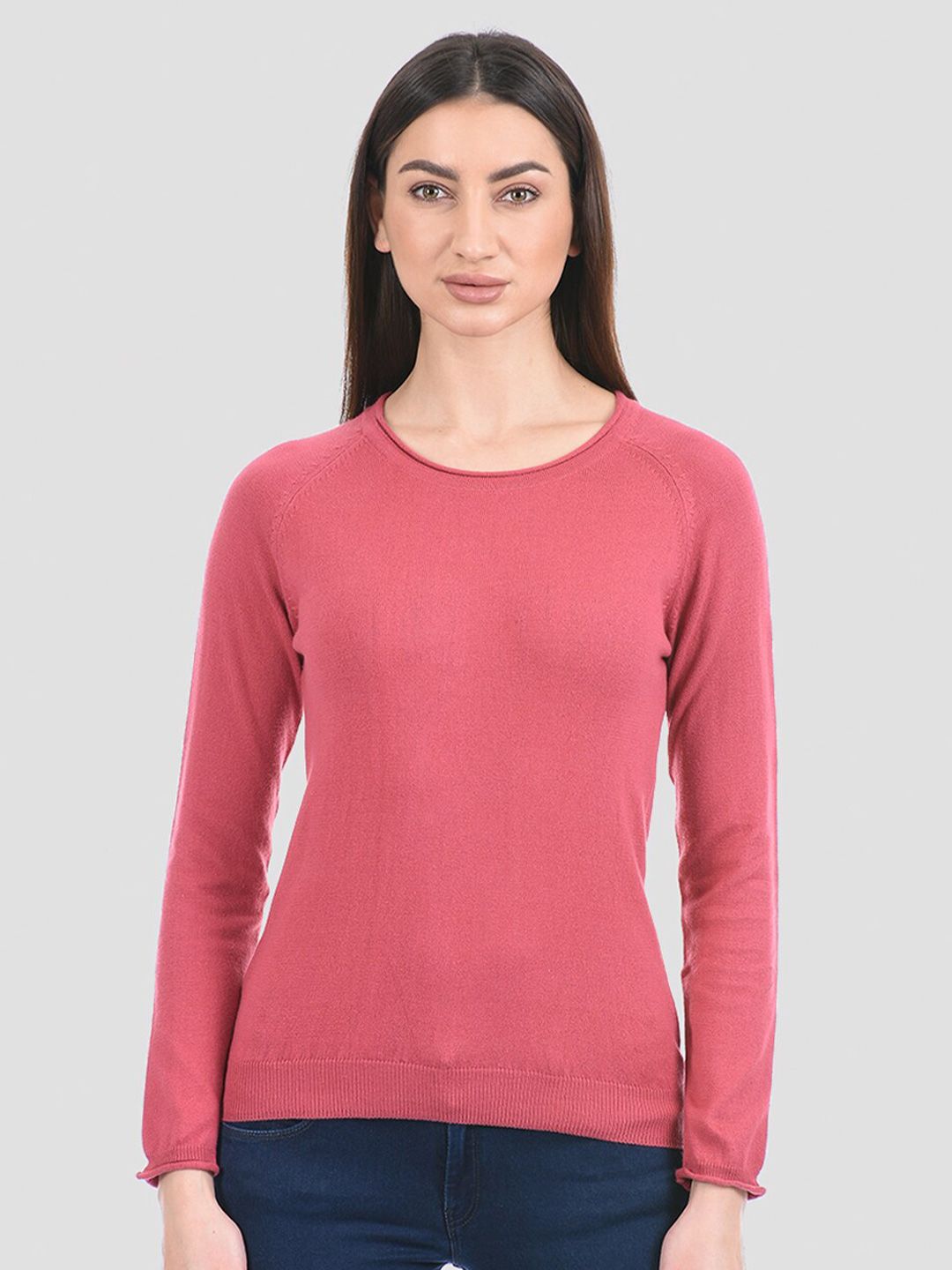 PORTOBELLO Women Pink Pullover Price in India