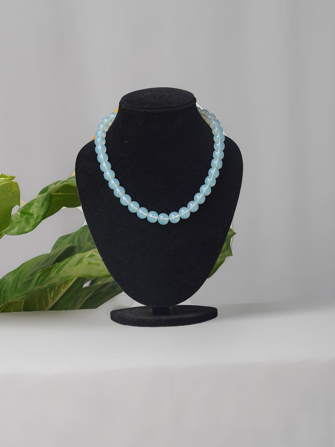 Unnati Silks Blue Amravati Ocean Beads Necklace Price in India
