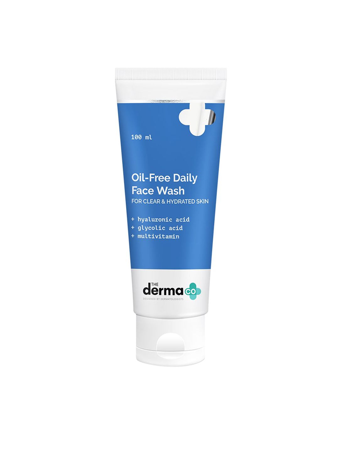 The Derma co. Oil-Free Daily Face Wash with Hyaluronic & Glycolic Acid - 100 ml