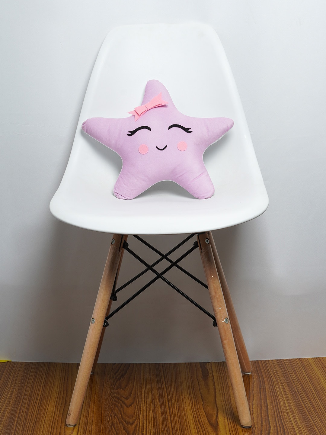 Crazy Corner Pink Star Plush Pre-Filled Cushions Price in India