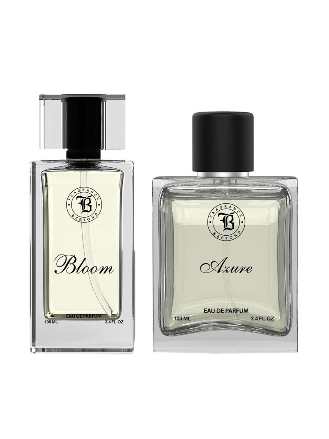 Fragrance & Beyond Set of 2 Classic Eau De Parfum - Bloom & Azure - 100 ml Each Price in India