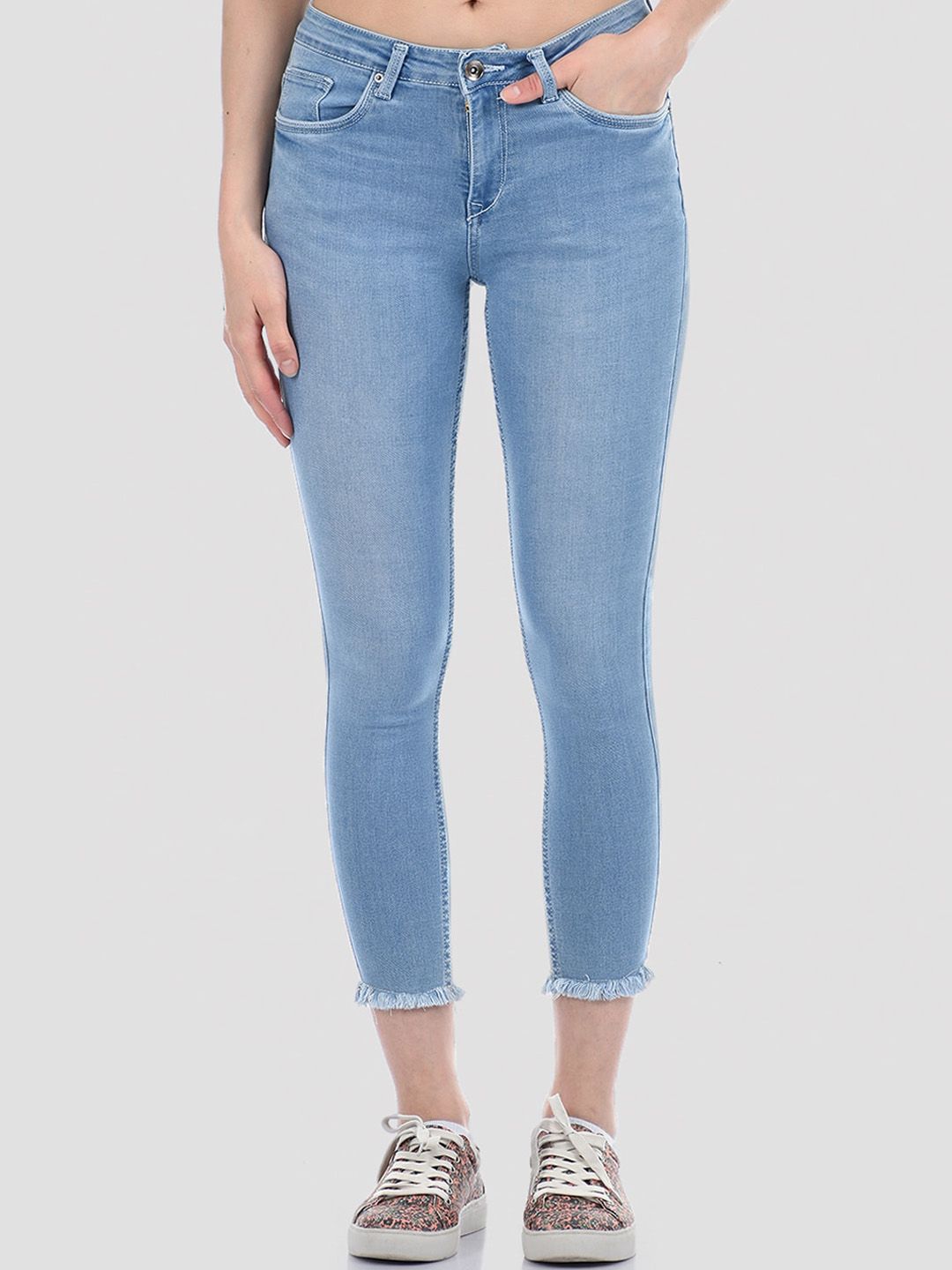 TALIA Women Blue Skinny Fit Stretchable Jeans Price in India