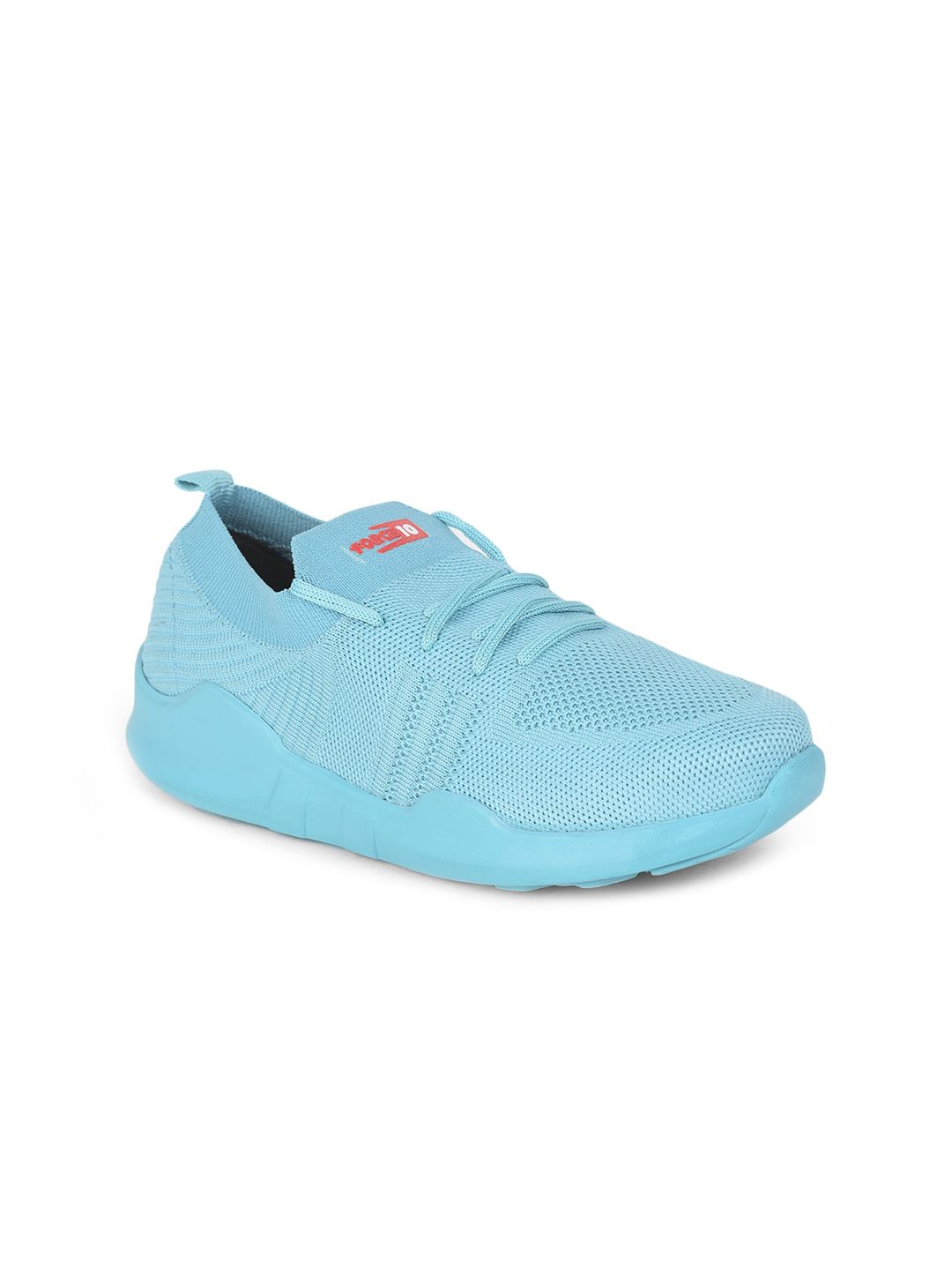 Liberty Women Sea Green Woven Design PU Sneakers Price in India