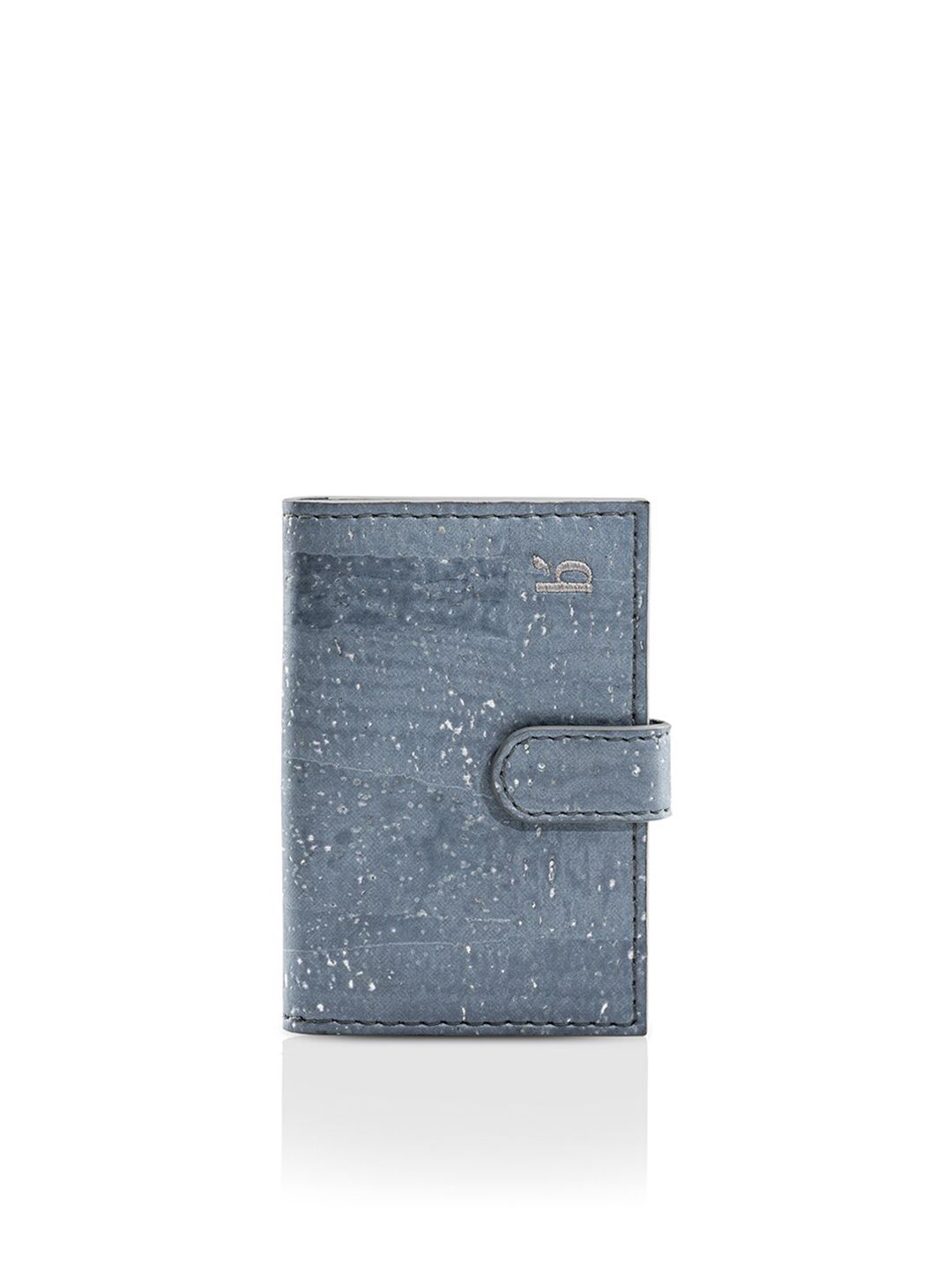 Beej Unisex Grey Textured Two Fold Wallet Price in India