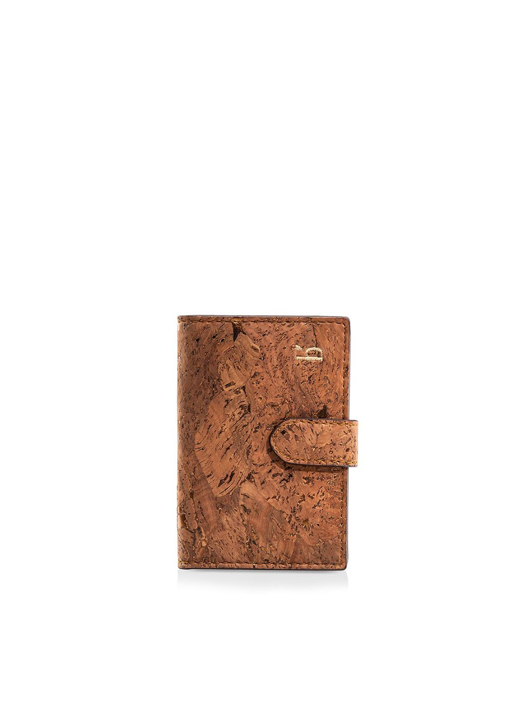 Beej Unisex Copper-Toned Textured Two Fold Wallet Price in India