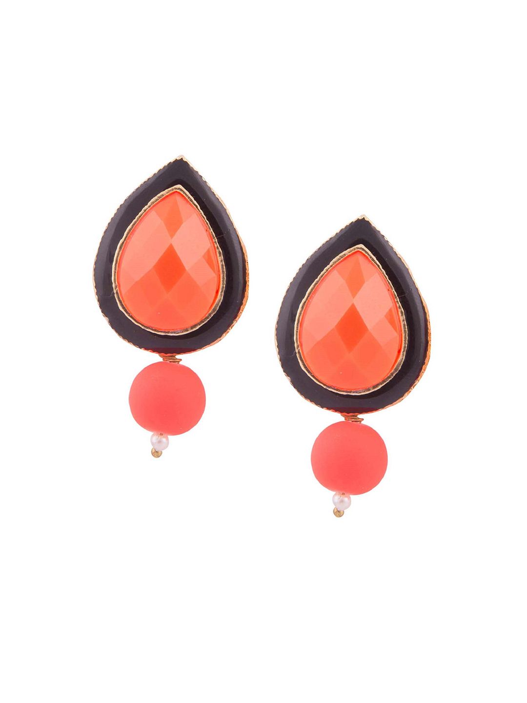 Kshitij Jewels Multicoloured Contemporary Studs Earrings Price in India