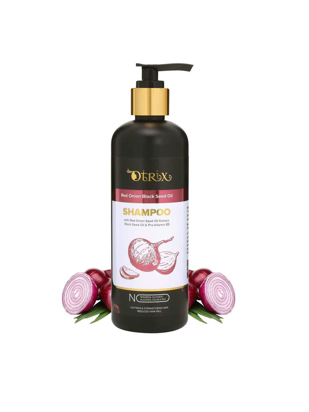 Otrix Red Onion Black Seed Oil Shampoo To Soften & Strengthen Hair - 300 ml Price in India