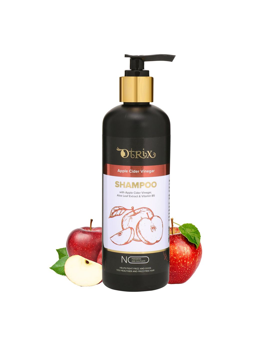 Otrix Apple Cider Vinegar Shampoo for Healthier & Frizz Free Hair - 300 ml Price in India