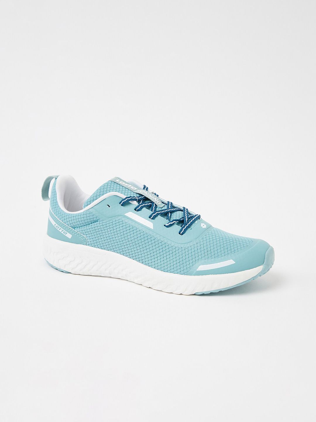 Lotto Women Blue Mesh Running Non-Marking Shoes Price in India