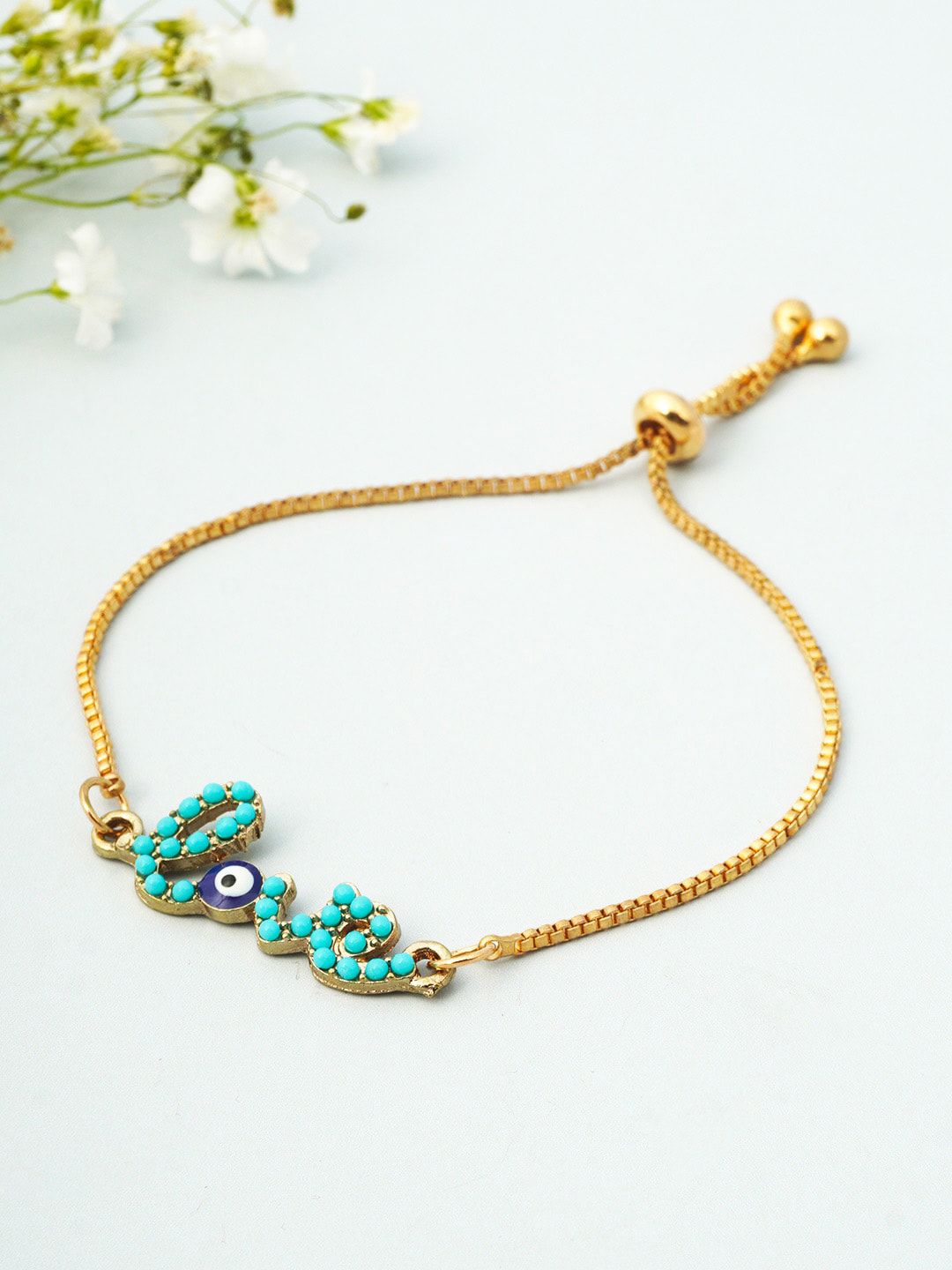 Ferosh Women Gold Bracelet Price in India