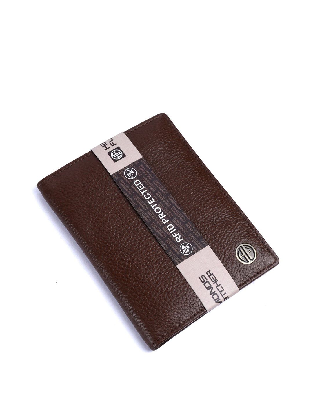 HAMMONDS FLYCATCHER Unisex Brown Leather Passport Holder Price in India