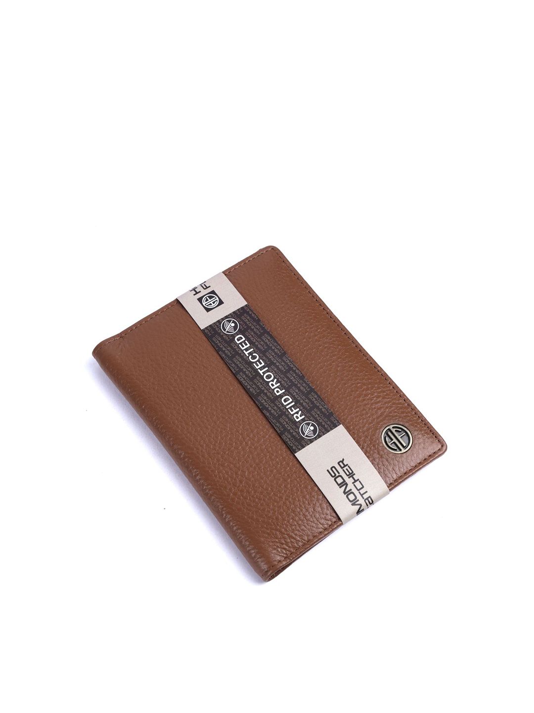 HAMMONDS FLYCATCHER Unisex Brown Leather Passport Holder Price in India