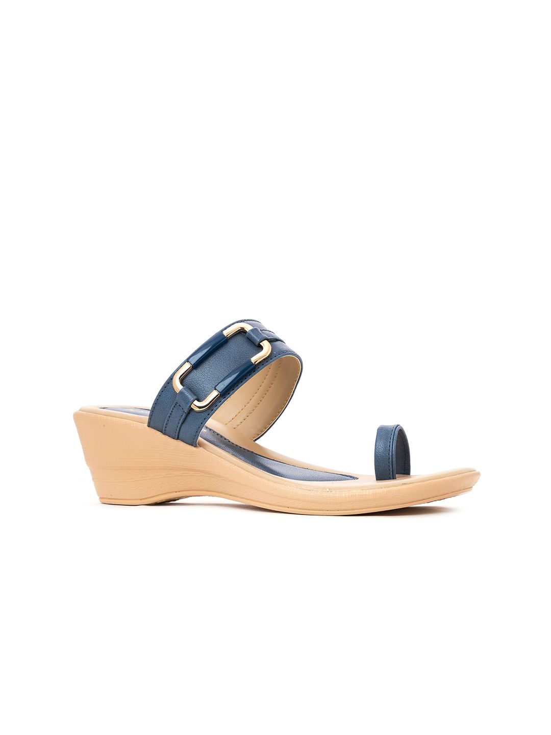 Khadims Blue Comfort Sandals Price in India