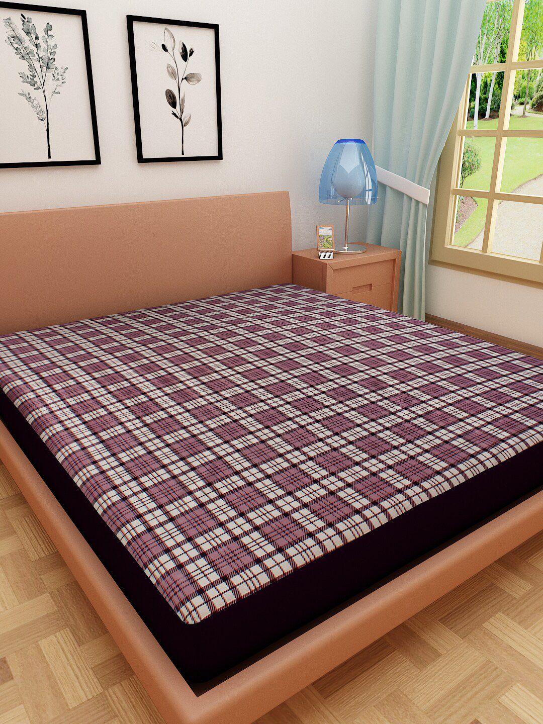 DREAM CARE Grey Water Resistant Mattress Protector
