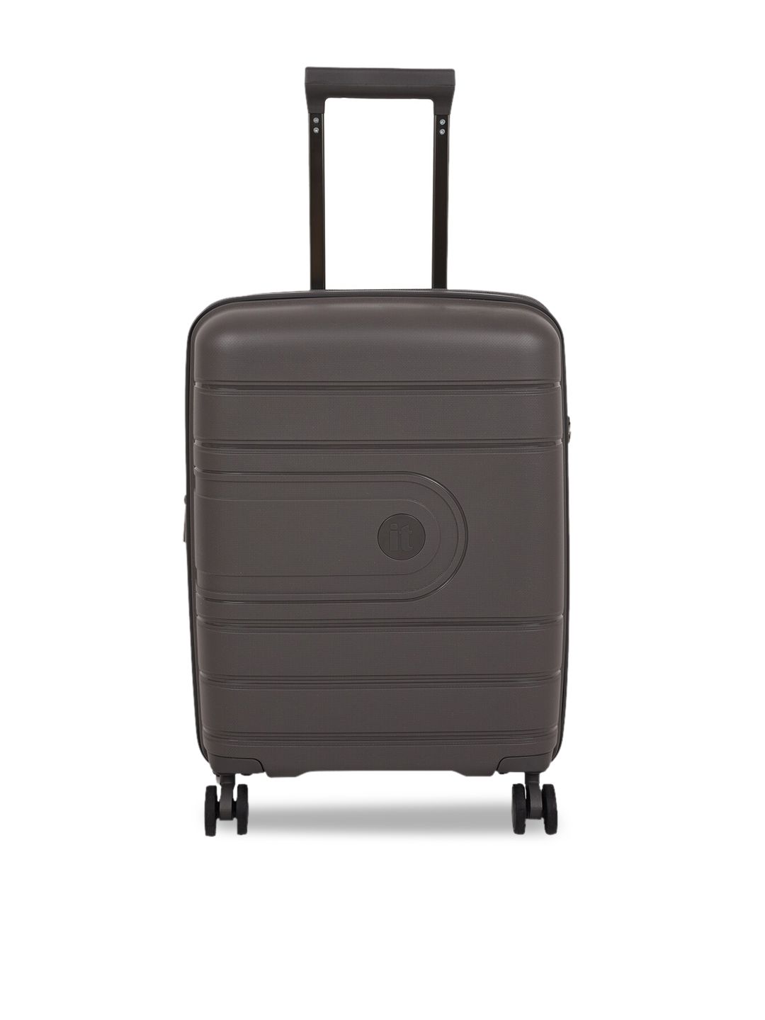 IT luggage Charcoal Grey Hard-Sided Trolley Price in India