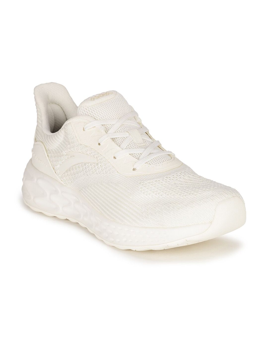 Anta Women White Mesh Fast Forward Running Non-Marking Shoes Price in India