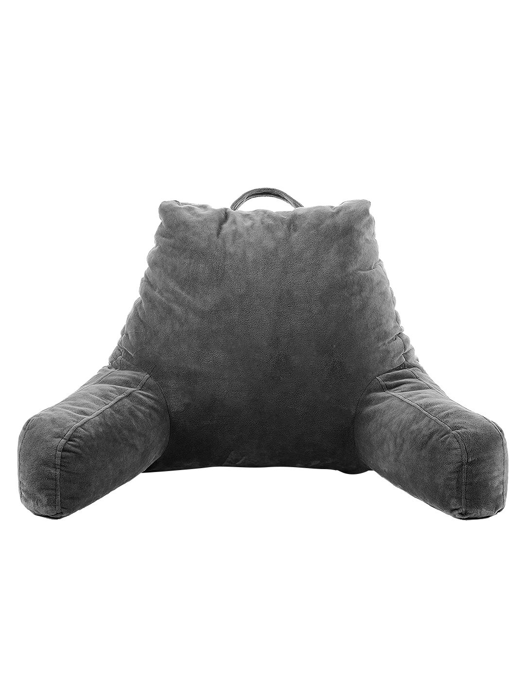 Pum Pum Grey Solid Back Rest Reading Pillow Price in India