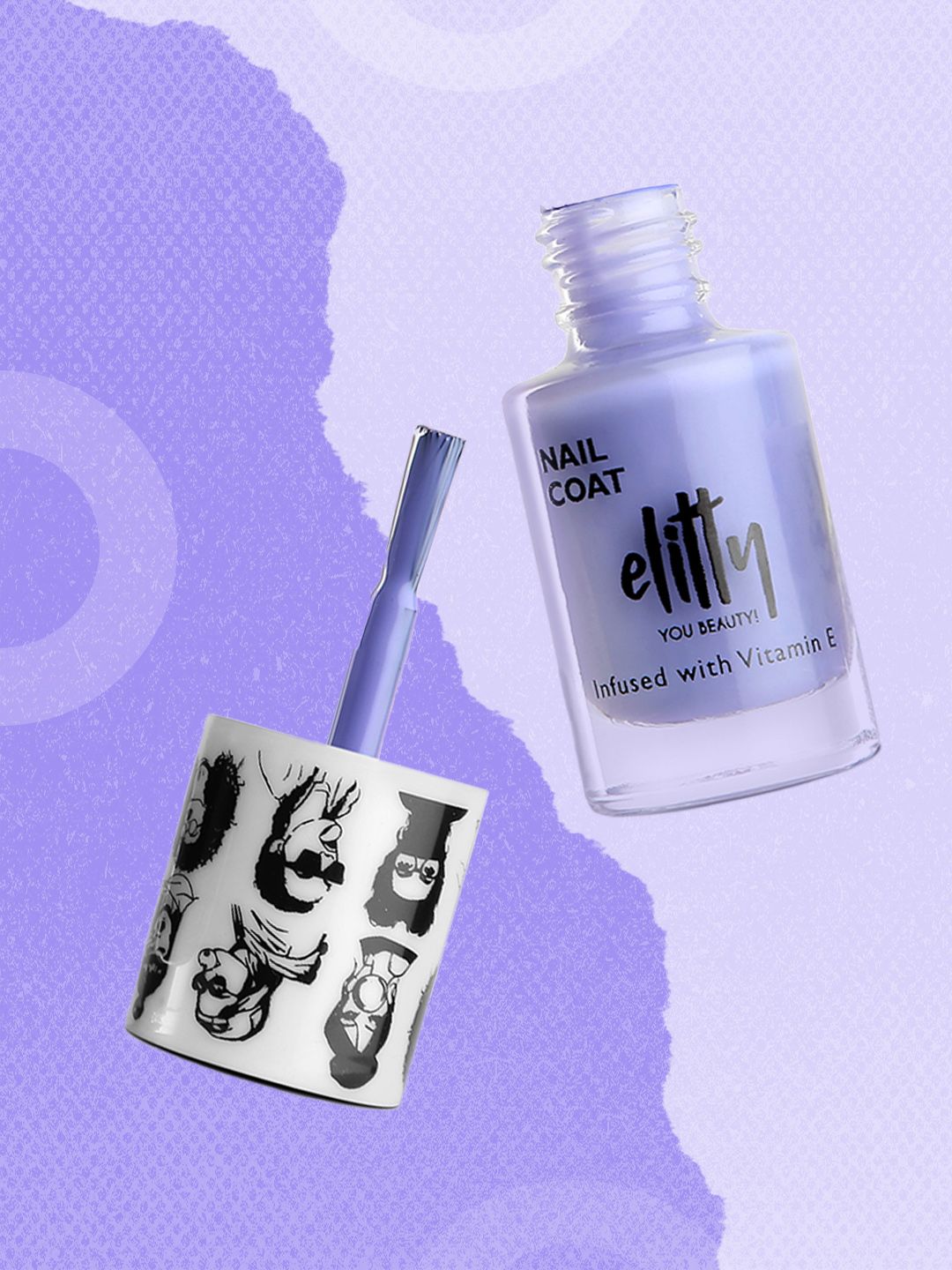 Elitty Mad Over Nails 12 Toxin Free Glossy Nail Polish with Witch Hazel 6ml - Meta Verse