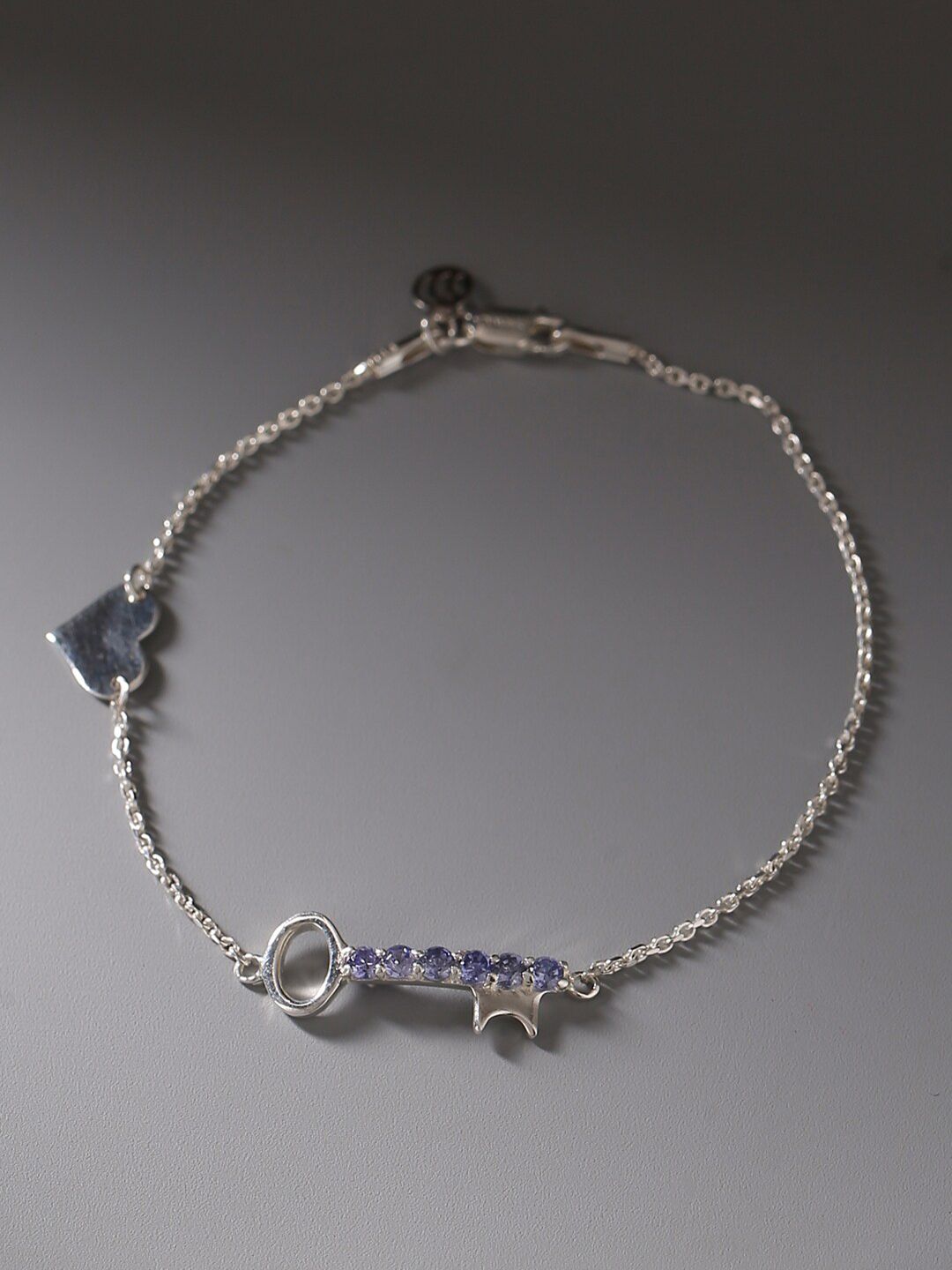 ADORN by Nikita Ladiwala Women Silver Bracelet Price in India