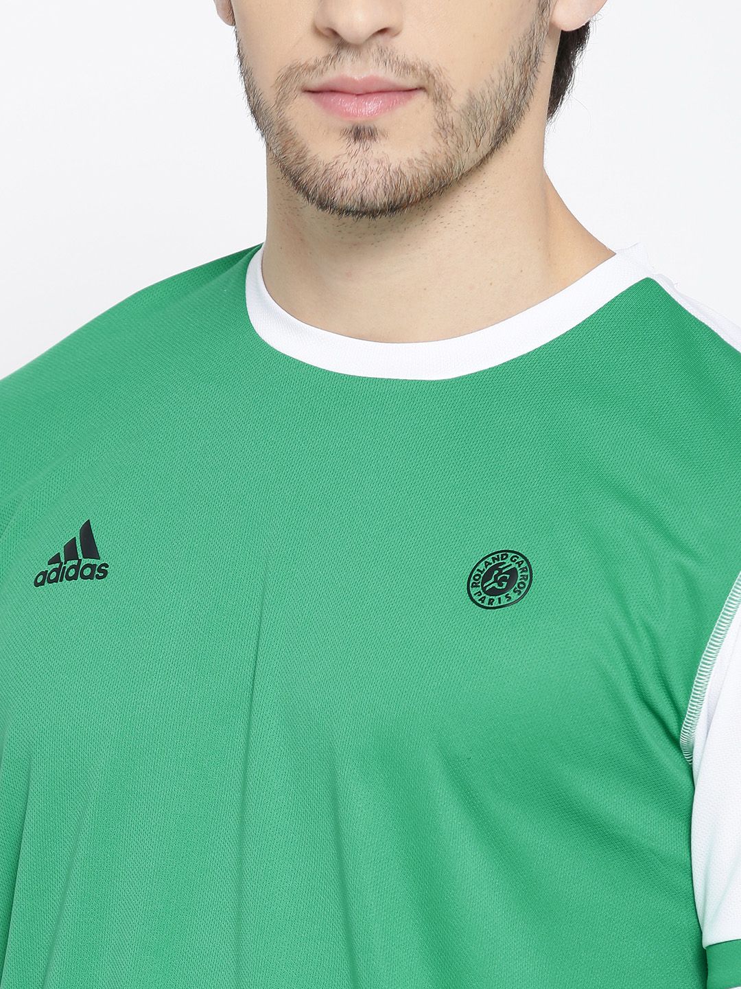 mens green adidas shirt