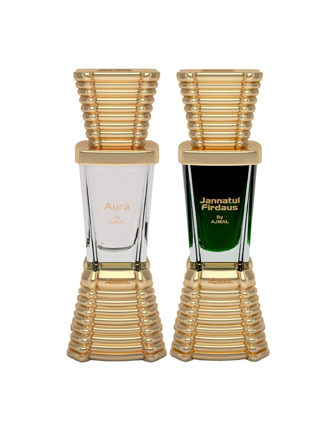 Ajmal Set of 2 Concentrated Perfumes - Aura 10ml & Jannatul Firdaus 10ml Price in India