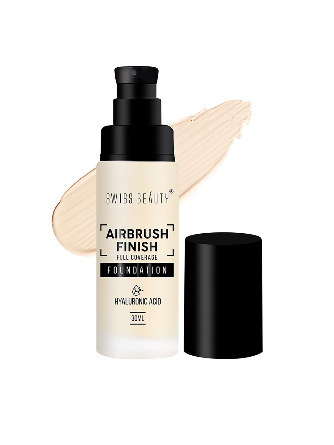 SWISS BEAUTY Airbrush Finish Full Coverage Foundation 30 ml - Shell White