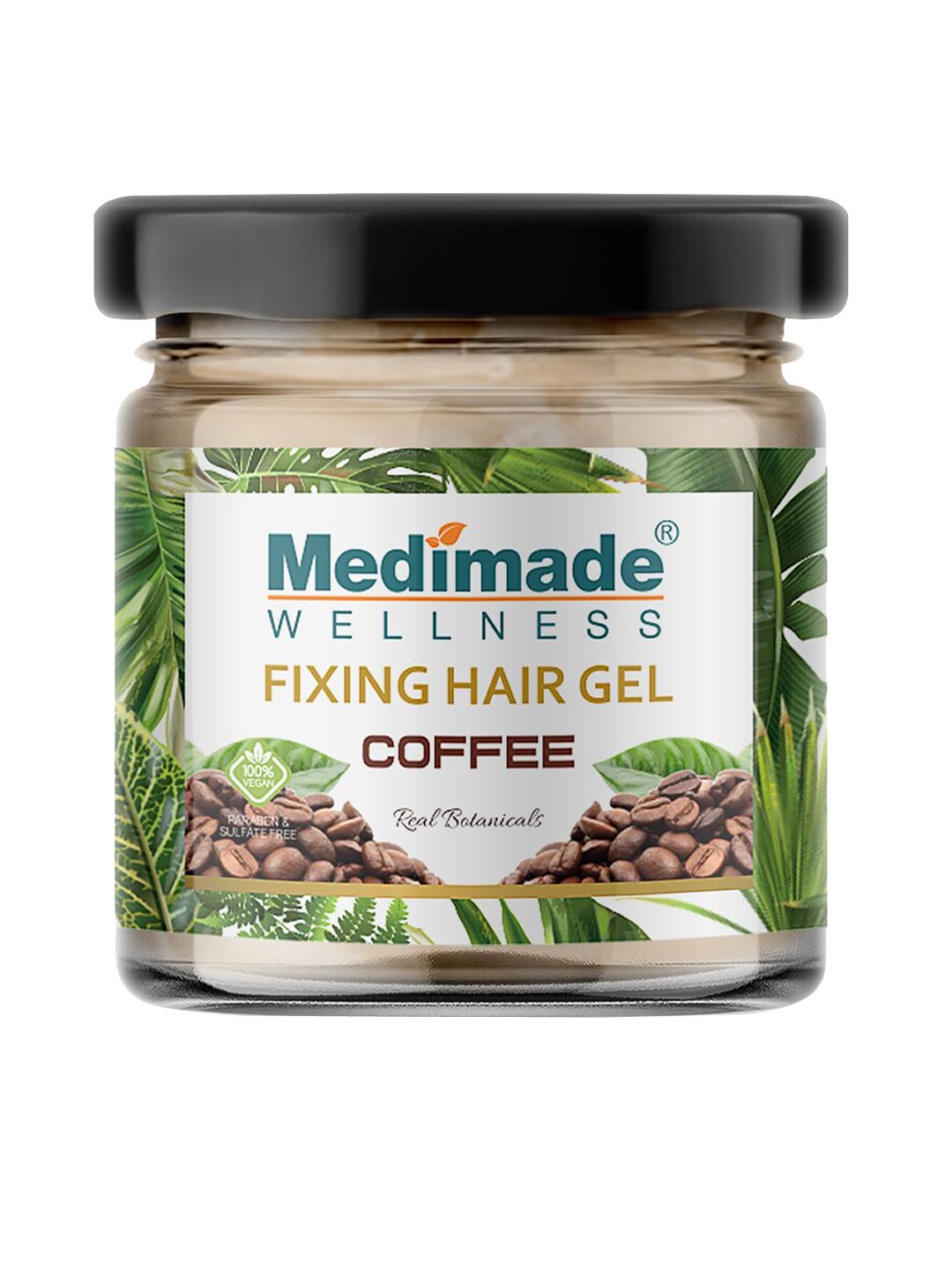 Medimade Real Botanicals Coffee Fixing Hair Gel with Vitamin E & Pro Vitamin B5 - 30 g Price in India