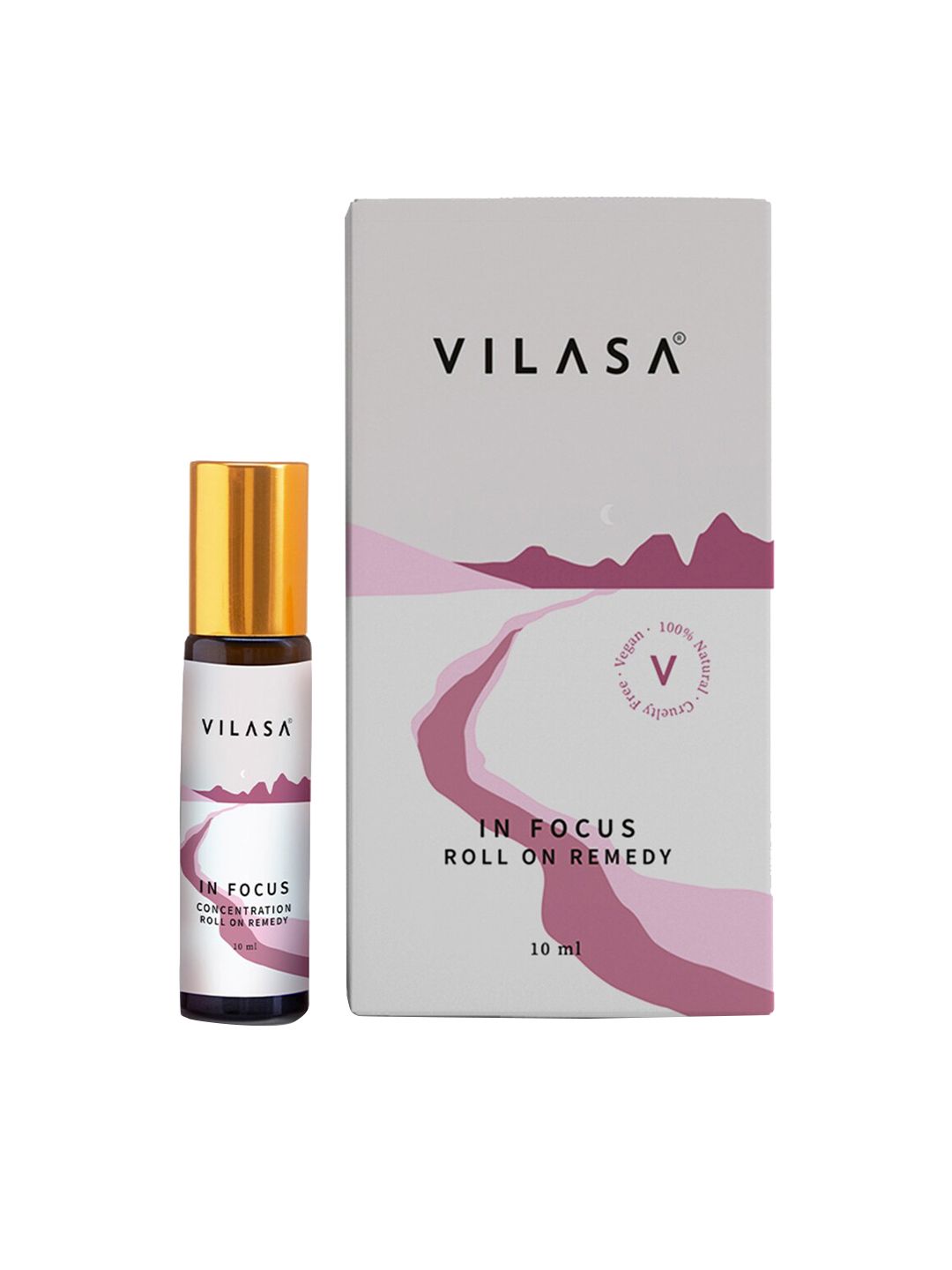 VILASA In Focus Roll On Remedy Body Mist - 10 ml Price in India