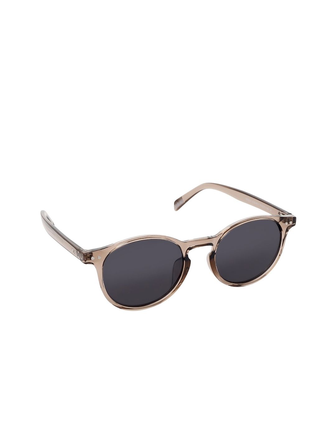 Aeropostale Women Grey Lens & Black Oval Sunglasses with Polarised and UV Protected Lens Price in India