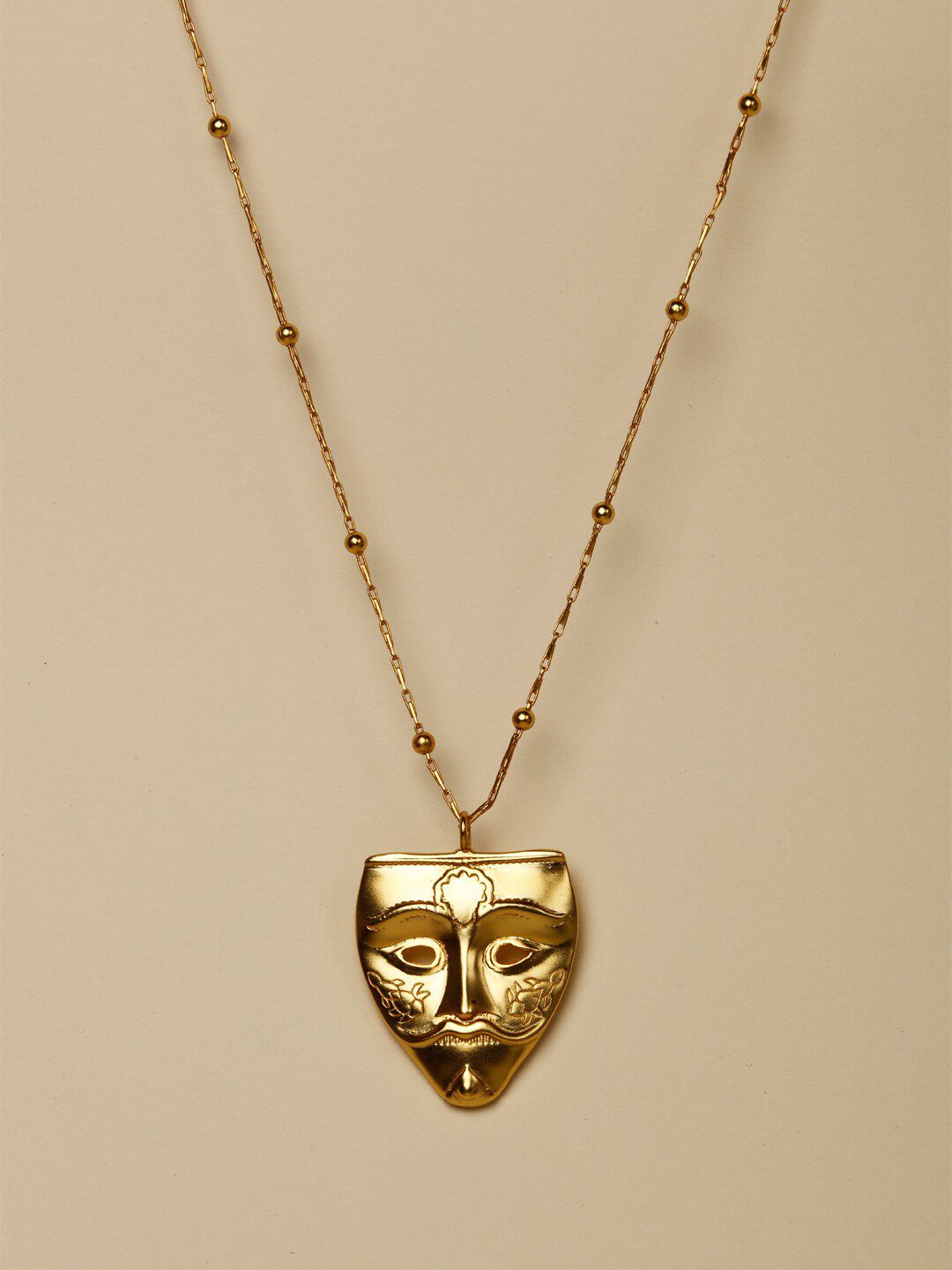 STILSKII Unisex Gold-Toned Brass Gold-Plated Necklace Price in India