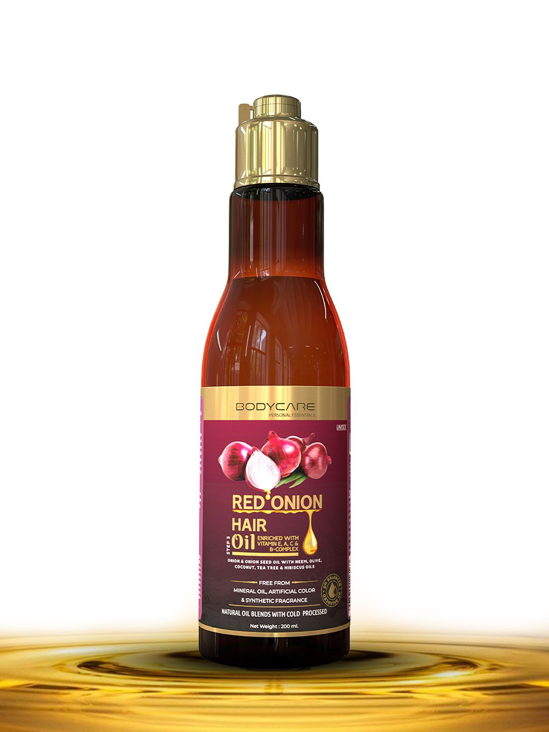 MY BODYCARE Premium Red Onion Hair Growth Oil For Hairfall Control With Onion Seed Oil Price in India