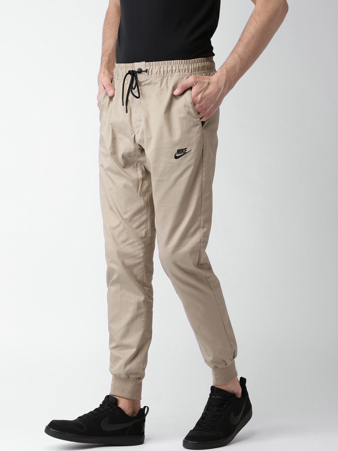 nike khaki joggers