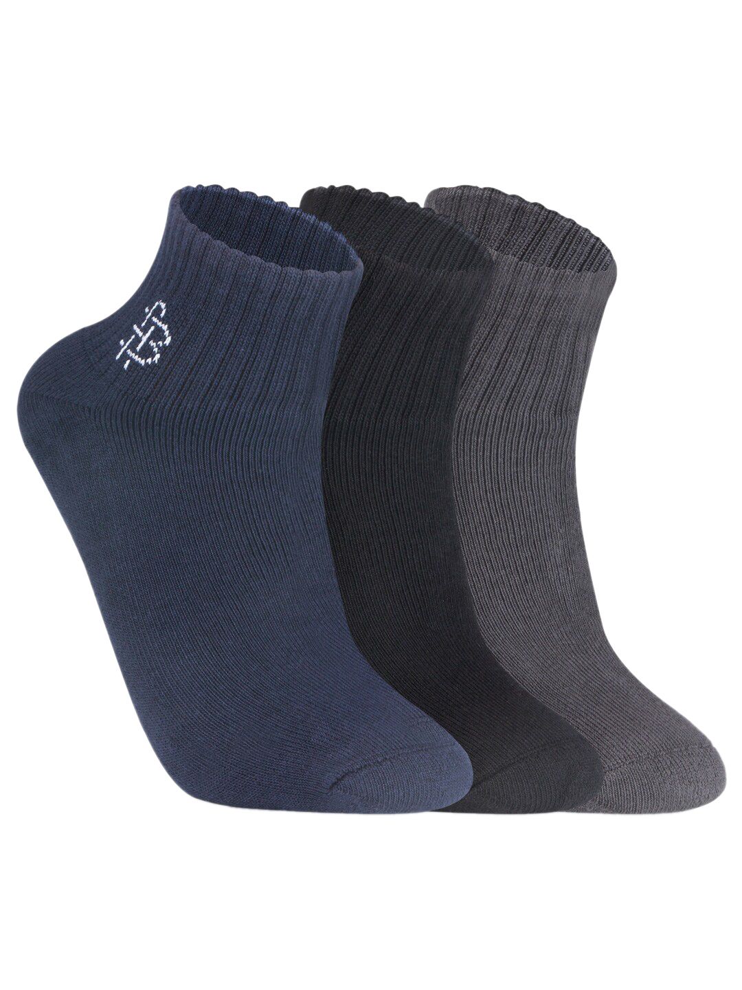 Bonjour Men Pack Of 4 Assorted Solid Socks