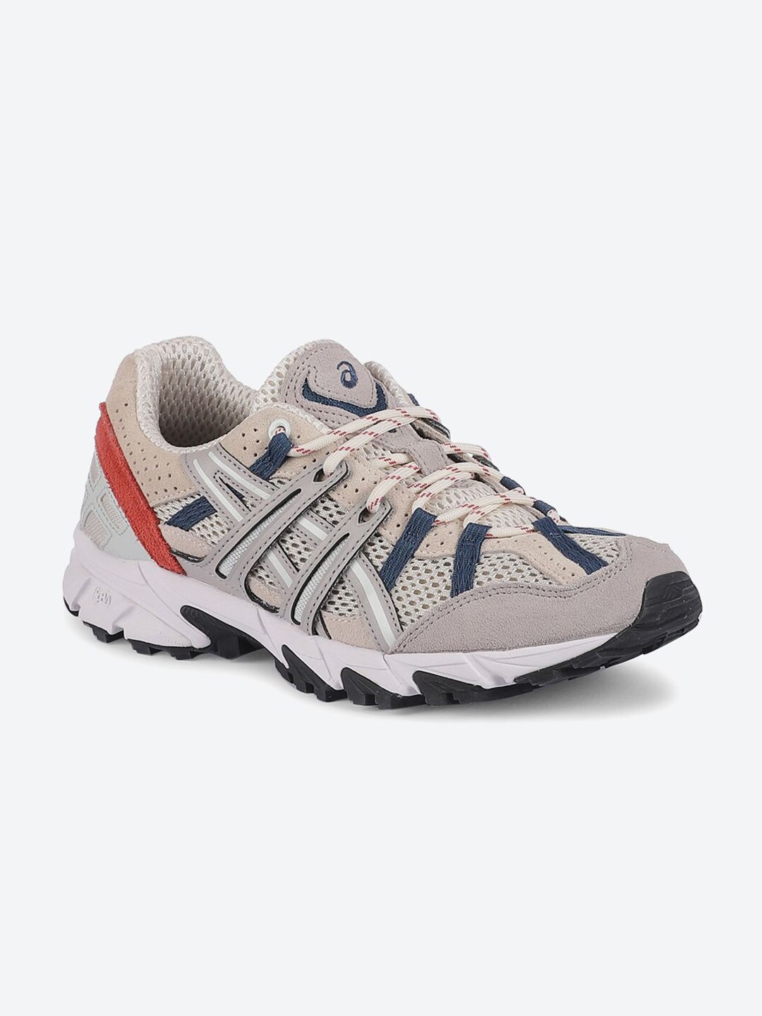 ASICS Women Grey Leather Training or Gym Non-Marking Shoes Price in India