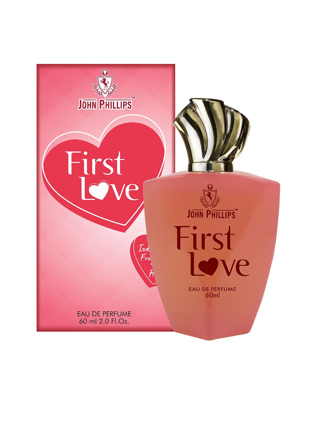 JOHN PHILLIPS Women First Love Occasional Outing & Party Wear Eau De French Perfume 60 ml Price in India