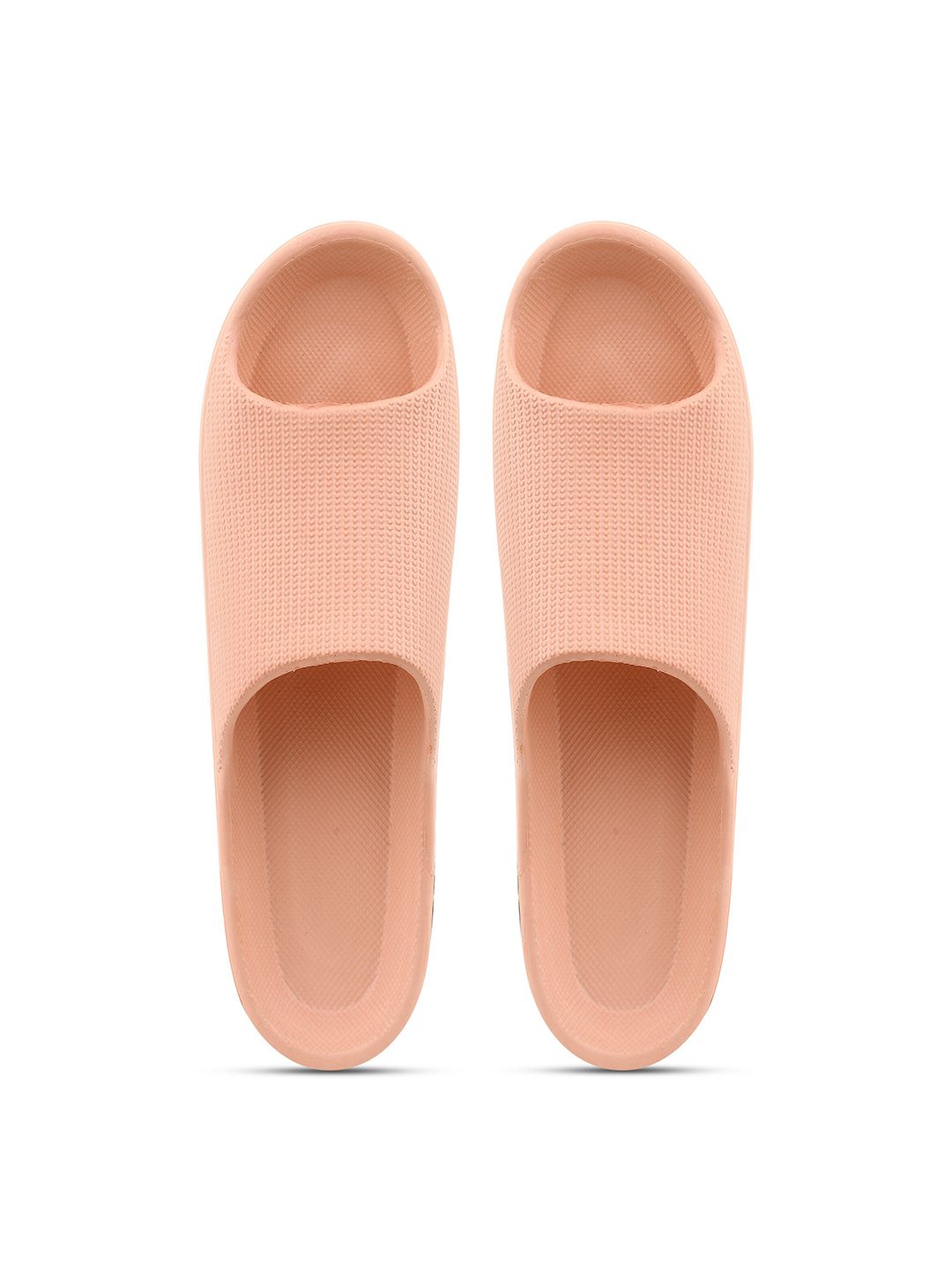 BEONZA Women Rose Gold Sliders Price in India