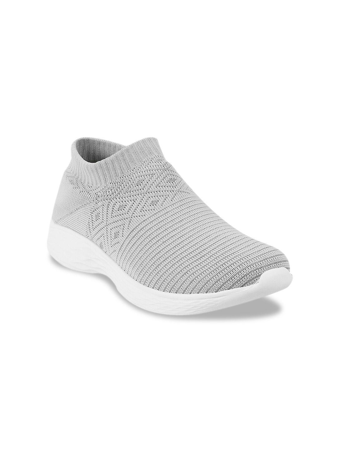 ACTIV Women Grey Slip-On Sneakers Price in India