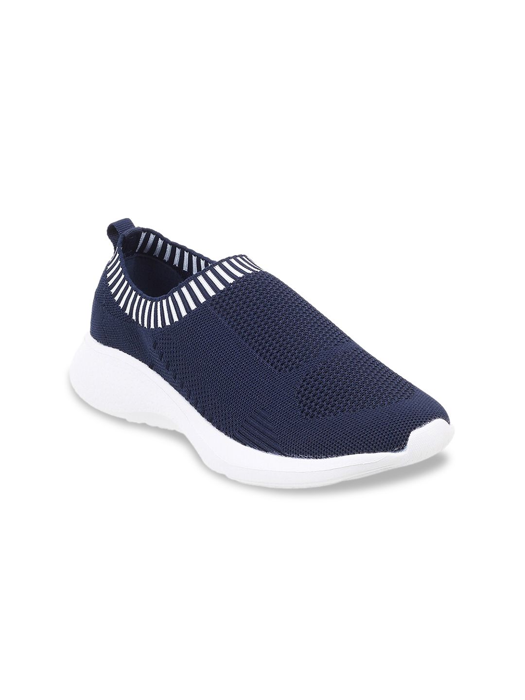 ACTIV Women Blue Woven Design Slip-On Sneakers Price in India