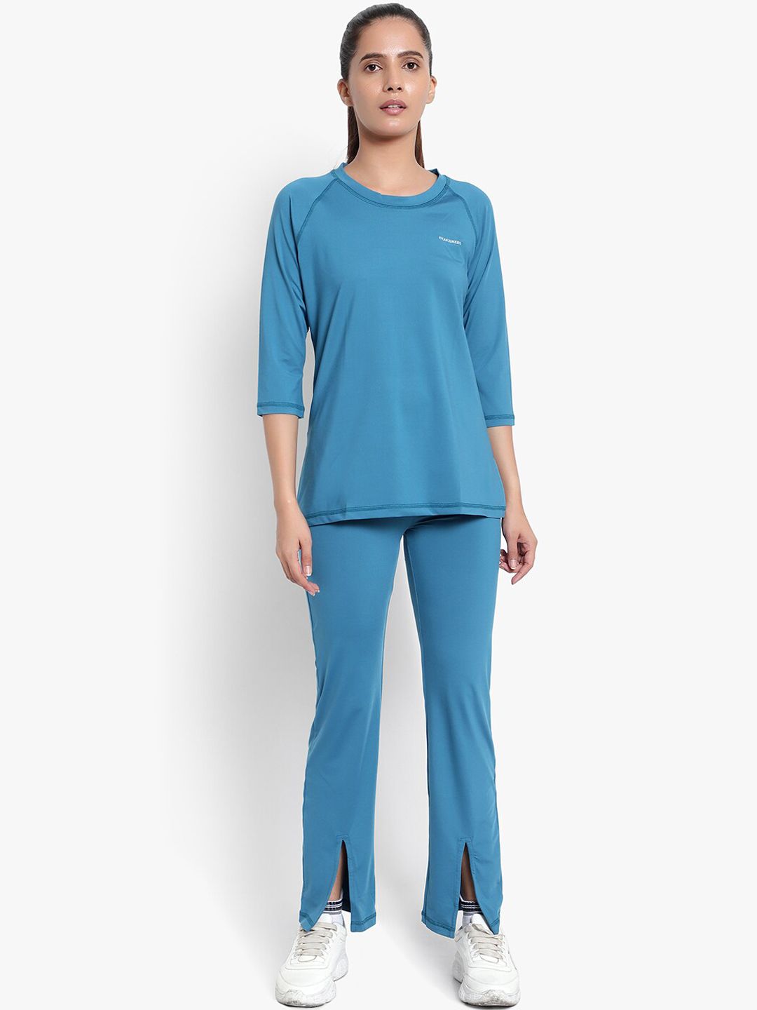 Wearjukebox Women Blue Tracksuits Price in India
