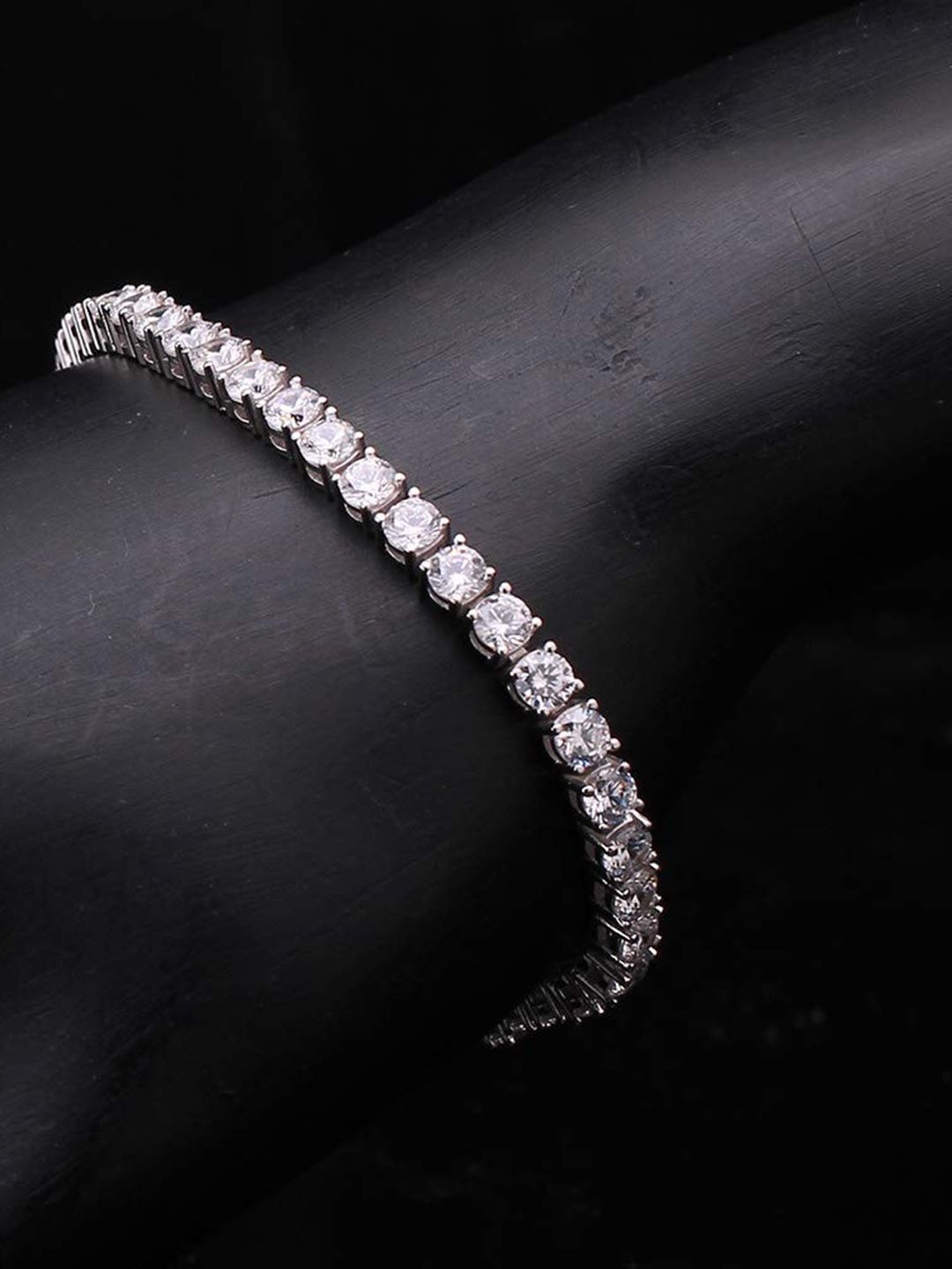 ANAYRA Women White Bracelet Price in India