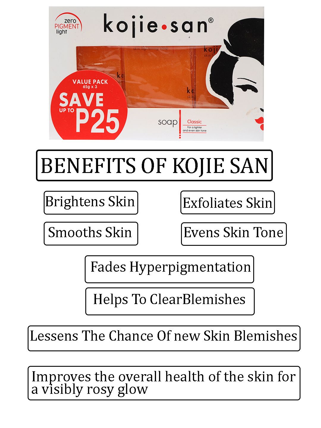 【kojikojimamaさん専用】 Buy kojie.san Set of 3 Zero Pigment Light Classic Soap for Lighter