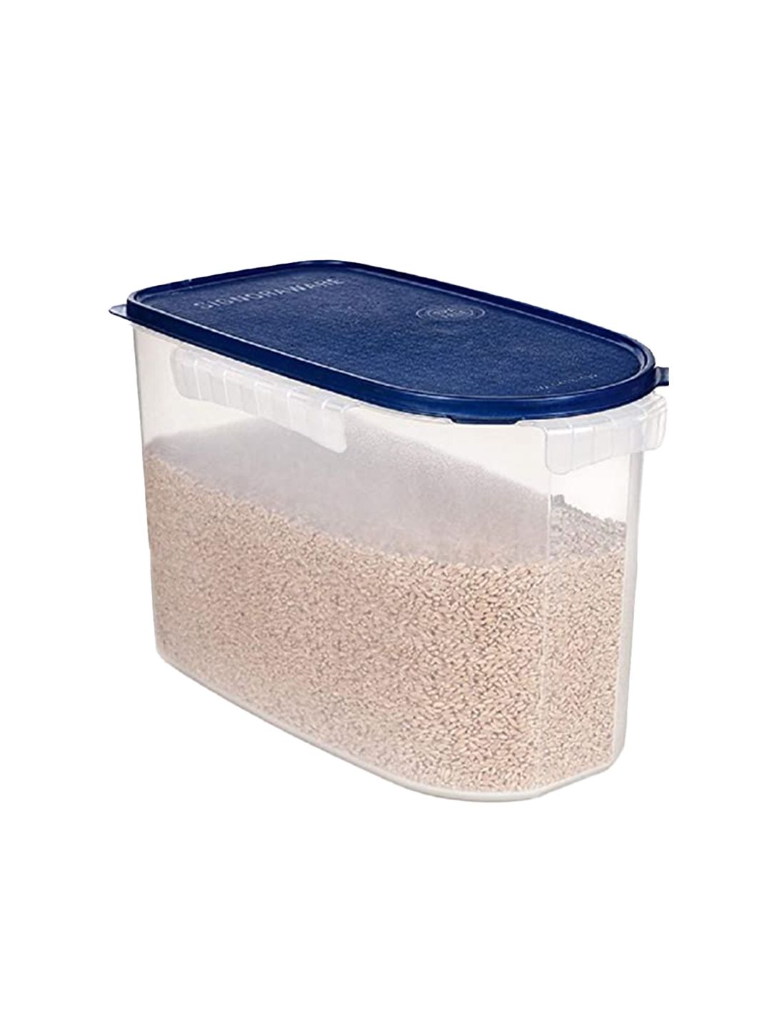 SignoraWare Blue & Transparent Oval Food Container Price in India