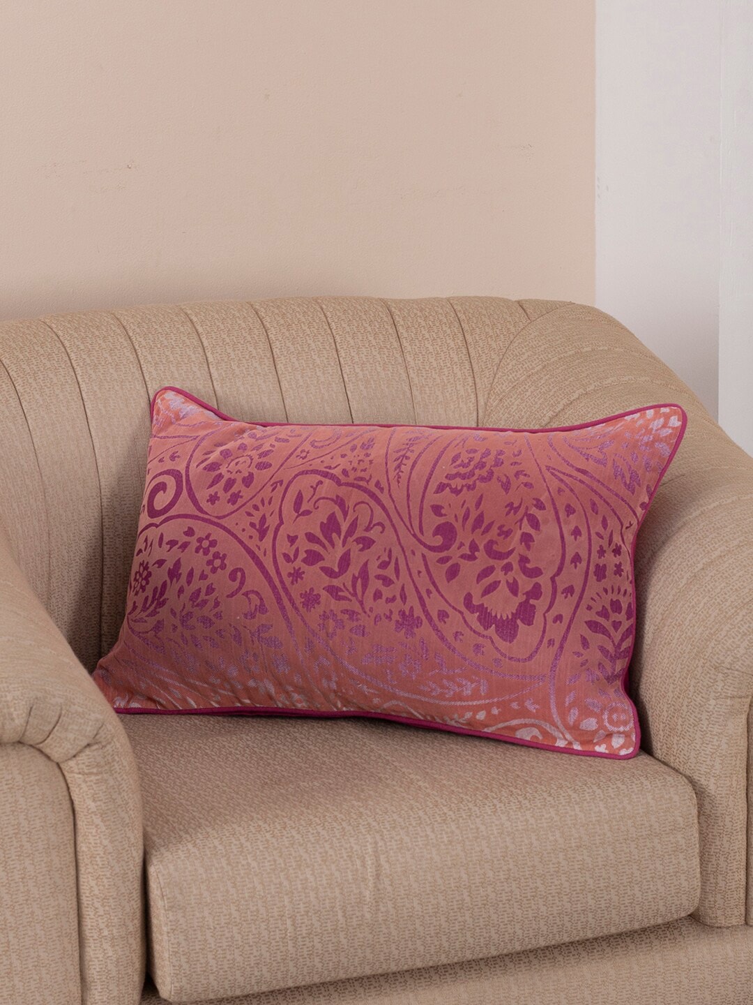 MASPAR Unisex Red Cushion Covers Price in India