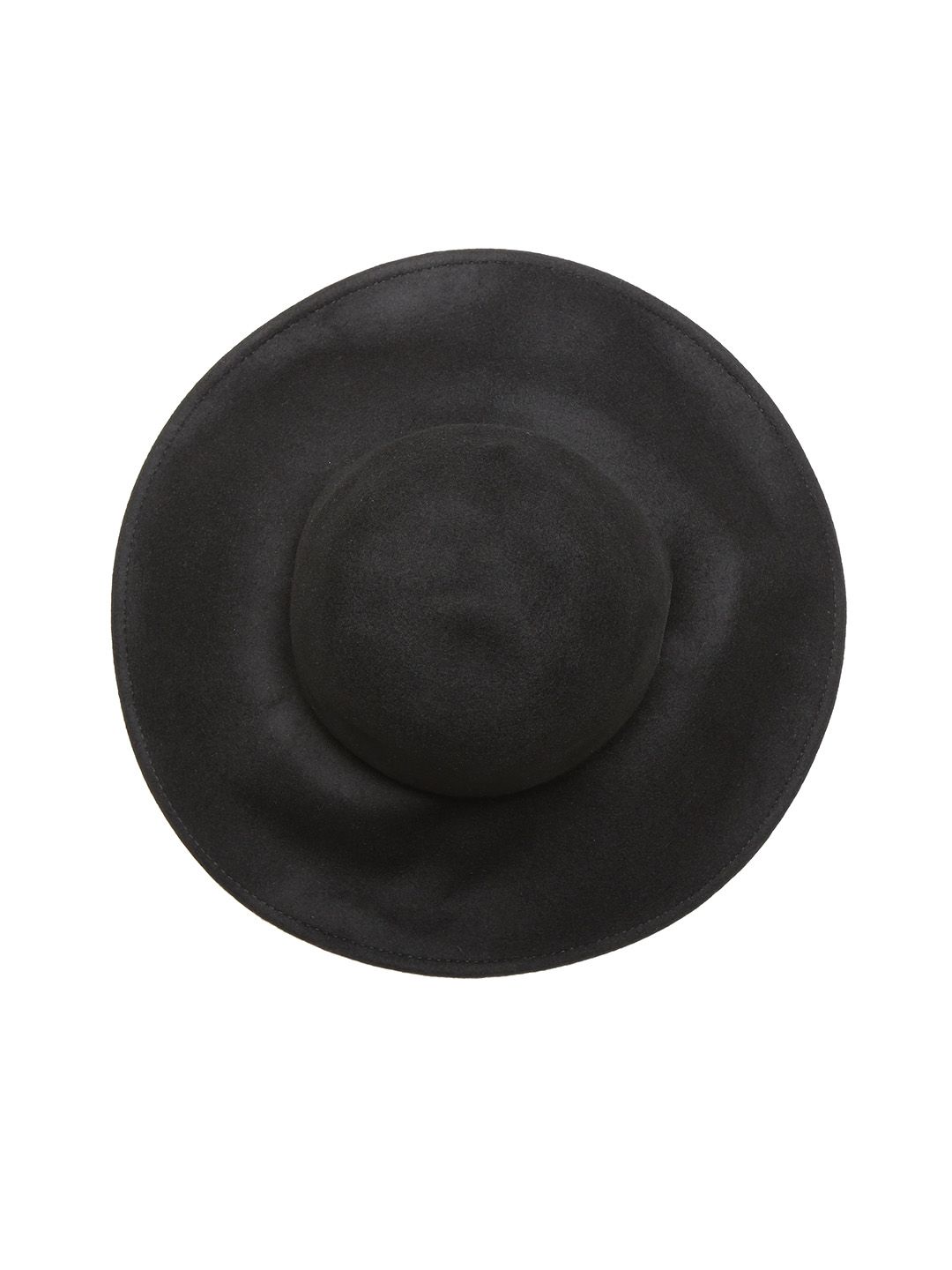 Buy FOREVER 21 Women Black Woollen Floppy Hat - Hat for Women