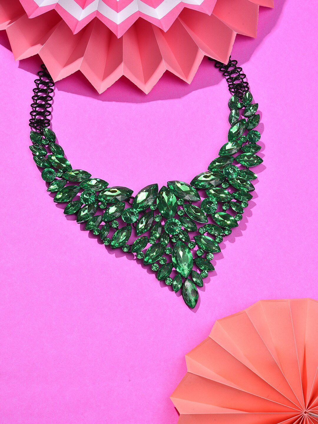SOHI Green Necklace Price in India
