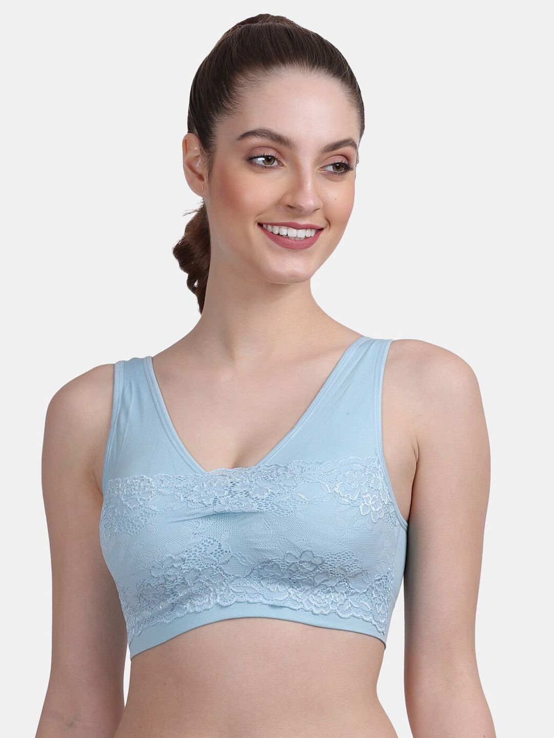 Amour Secret Women Blue Bra Price in India