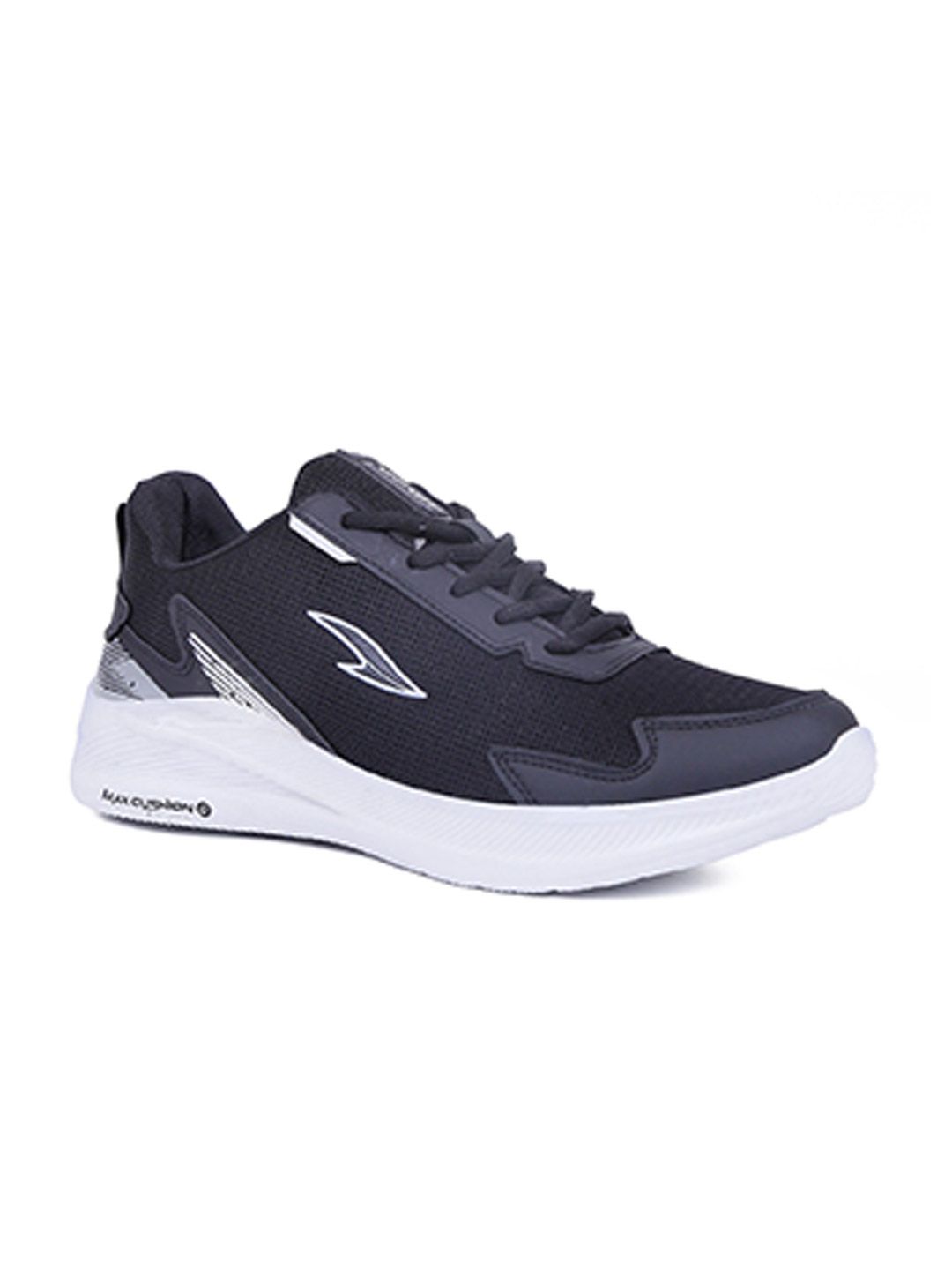 ASIAN Men Black Mesh Running Shoes