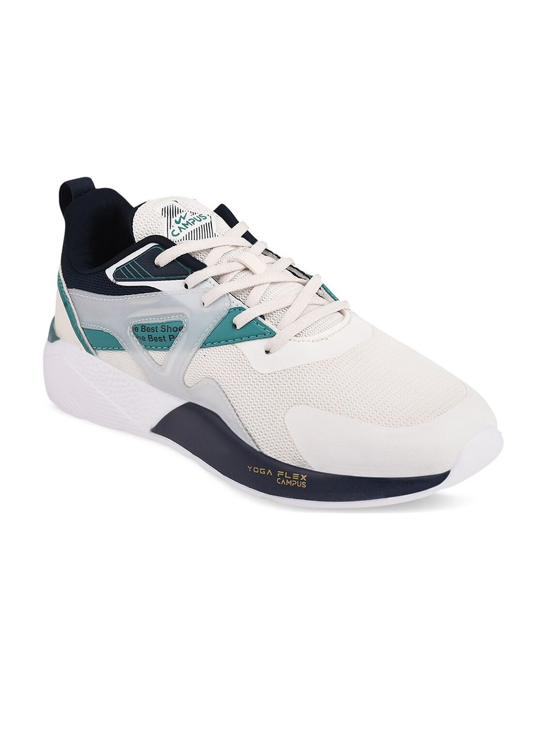 Campus Women White Mesh Running Shoes Price in India